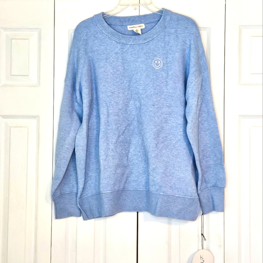 Light Blue Crewneck Sweater